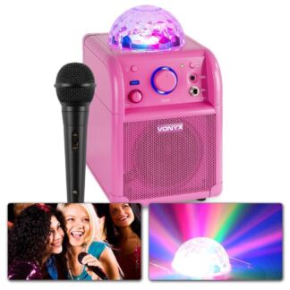 2e keus - Vonyx SBS50P Karaokeset met microfoon, Bluetooth en